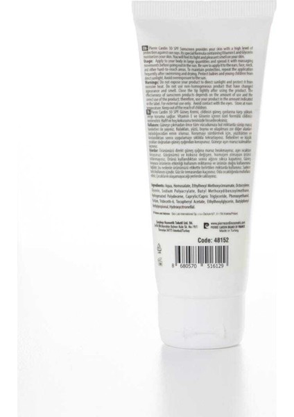 Koruyucu Güneş Kremi 30 Spf Yüksek Koruma - 75 ml fırsatları