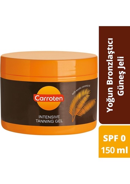 Intensive Tanning Spf 0 Yoğun Bronzlaştırıcı Güneş Jeli 150 ml