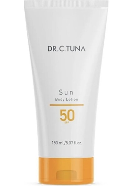 Dr C Tuna Sun Serisi Vücut Losyonu 50 SPF 150ML