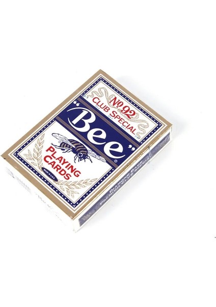 Kırmızı Stil Arı Oyun Kartları No.92 Kulüp Özel Güverte Koleksiyon Poker Sihirli Kart Oyunları Mgaic Hileler Sahne (Yurt Dışından) fırsatları