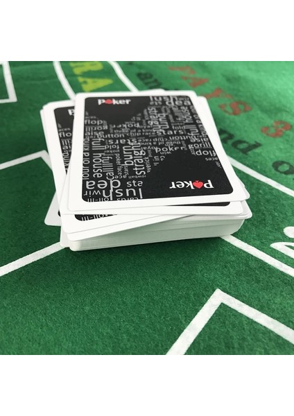 2 Siyah Stil 2pcslot Plastik Poker Kartı Yüksek Li Texas Hold'em Oyunları Su Geçirmez ve Donuk Lehçe Oyun Kartları Eğlence Masa Oyunu (Yurt Dışından) fırsatları