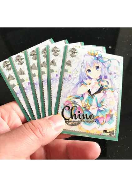 Chino Mavi Tarzı Çok Sevimli Anime Kız Kart Kollu Ticaret Kartları Tcg Oyunu Çizim Kalkanı Tarjeta De Juego Koruyucu Saklama Torbaları (Yurt Dışından) fırsatları