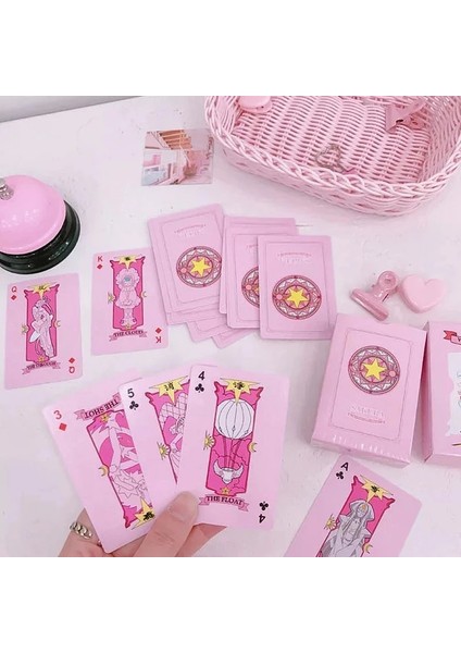 PKP-0008-1 Stili K Kız Sevimli Karikatür Desen Anime Oyun Kartları Parti Tatil Hediyeleri Masa Kart Oyunu Komik Ifadeler Poker Tatil Hediyesi (Yurt Dışından) indirimleri