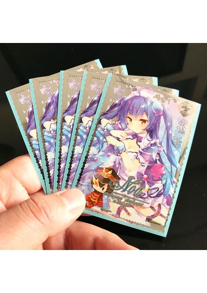 Chino Mavi Tarzı Çok Sevimli Anime Kız Kart Kollu Ticaret Kartları Tcg Oyunu Çizim Kalkanı Tarjeta De Juego Koruyucu Saklama Torbaları (Yurt Dışından) indirimleri