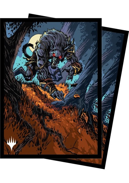 Lacivert Tarzı Mtg Innistrad Crimson Vow Midnight Hunt Ards Sihirli Kart Oyunları Koruyucusu Için Henrika, Infernal Seer Içeren Güverte Kılıfları (Yurt Dışından)