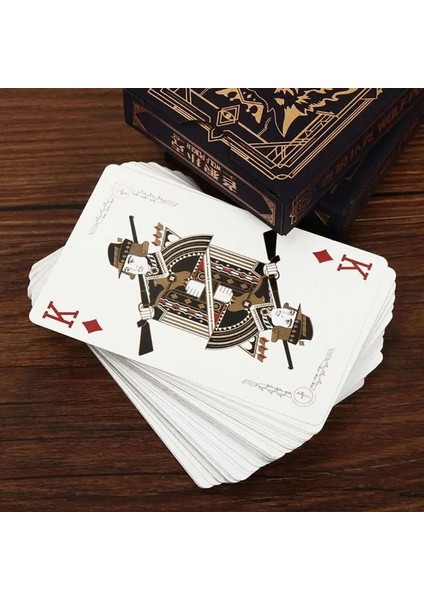 Yeni ve Kağıt Kurt Adamlar Poker Kart Destesi Aile Partisi Masa Oyunu Iskambil Kartları Güzel Hediye Koleksiyonu Pokers (Yurt Dışından)