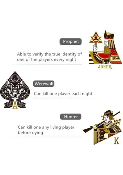 Yeni ve Kağıt Kurt Adamlar Poker Kart Destesi Aile Partisi Masa Oyunu Iskambil Kartları Güzel Hediye Koleksiyonu Pokers (Yurt Dışından)