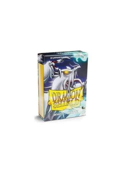 Mat Beyaz Stil Ejderha Kalkanı Kutusu Ygo Oyun Kartları Kollu Japon Yu-Gi-Oh Küçük Ölçekli Mını Masa Oyunu Kartları Için Oynayan Koruyucu Kapak (Yurt Dışından)