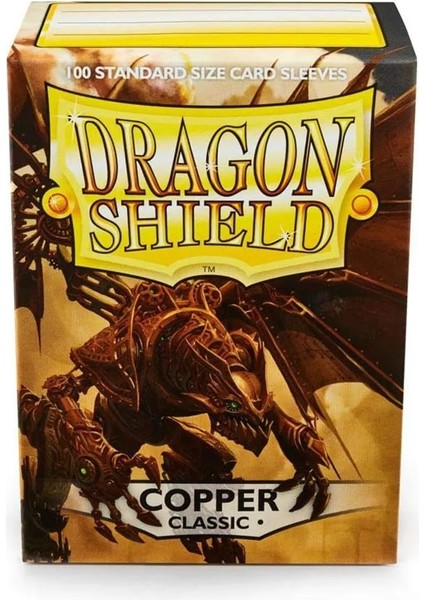 Copper Classic Style Dragon Shield Lot Matte Yüksek Li Bitiş Kartları Kollu Mgt Masa Oyunları Kartları Oynayan Star Realms Kollu Koruyucu (Yurt Dışından)