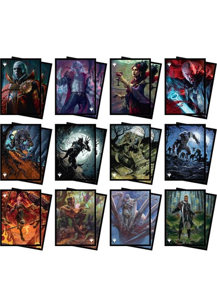 Lacivert Tarzı Mtg Innistrad Crimson Vow Midnight Hunt Ards Sihirli Kart Oyunları Koruyucusu Için Henrika, Infernal Seer Içeren Güverte Kılıfları (Yurt Dışından) fiyatları