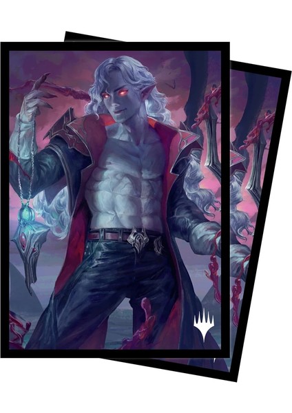 Lacivert Tarzı Mtg Innistrad Crimson Vow Midnight Hunt Ards Sihirli Kart Oyunları Koruyucusu Için Henrika, Infernal Seer Içeren Güverte Kılıfları (Yurt Dışından) fırsatları