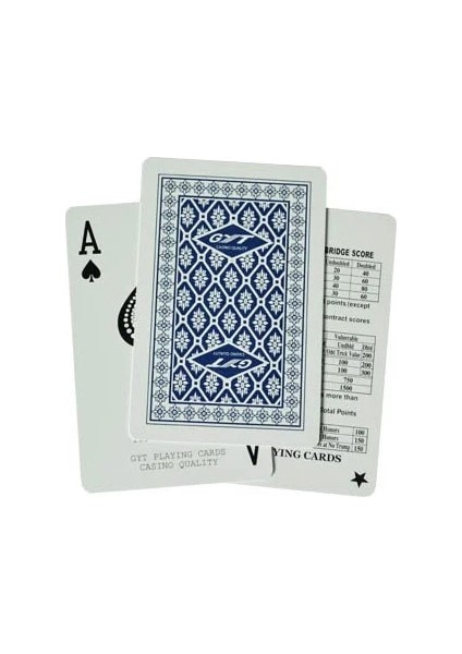 NO927 Mavi Stil Jıayı Texas Holdem 100% Plastik Pvc Iskambil Oyunu Poker Kartları Su Geçirmez ve Donuk Cila Gyt Masa Oyunları Poker (Yurt Dışından)