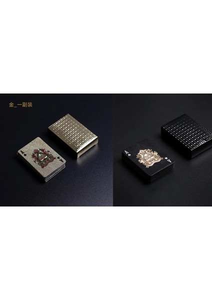 Bordo Tarzı 2 Takımlot Poker Plastik Su Geçirmez Masa Oyun Kartları Set Poker Yıkanabilir Plastik Kart Destesi Poker Seyahat Oyunları (Yurt Dışından)