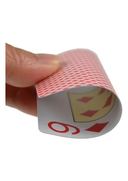 1 Kırmızı Stil Texas Su Geçirmez Pvc Plastik Sihirli Oyun Kartı Seti Dayanıklı Poker Masa Oyunu Texas Magic Kutu Dolu Güverte (Yurt Dışından) indirimleri