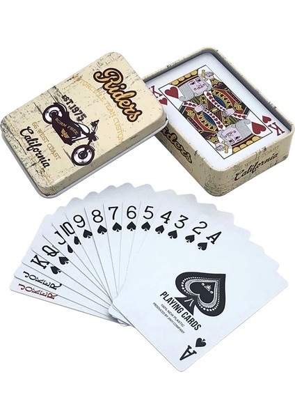 Sakura Stili Sıcak Yüksek Li Teneke Kutu Pvc Köprü Poker Su Geçirmez Plastik Texas Hold'em Iskambil Kartları Yaratıcı Desen Hediyeler Masa Oyunları (Yurt Dışından) fiyatları