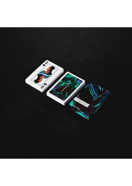 PKP-0013-2 Stili Vc Suya Dayanıklı Saf Kara Sihirli Kutu Dolu Plastik Oyun Kartları, Sihirli Hileler Aracına Uygun 88MM * 63MM Yetişkin Poker Oyunları Kartı (Yurt Dışından)