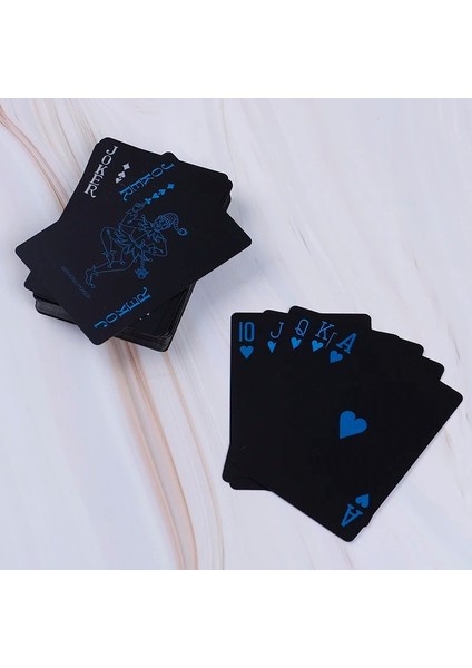 Ew Su Geçirmez Pvc Saf Kara Sihirli Kutu Dolu Plastik Oyun Kartları Seti Güverte Poker Klasik Sihirli Hileler Aracı (Yurt Dışından) fiyatları