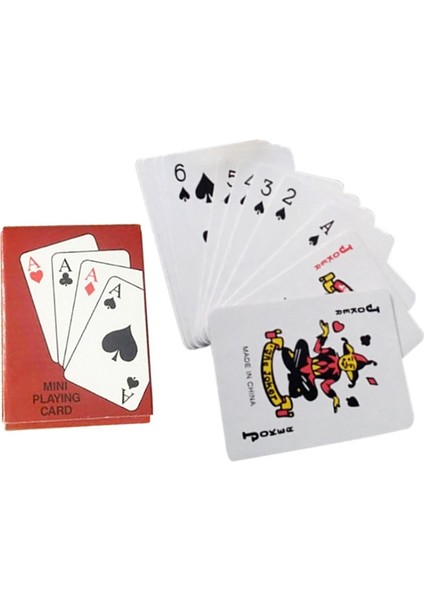 No.1 Tarzı 1 Parça Mini Sevimli Poker Kartları Oyun Oynarken Yaratıcı Çocuk Hediye Açık Tırmanma Seyahat Aksesuarları 5.3*3.8 cm (Yurt Dışından) modelleri