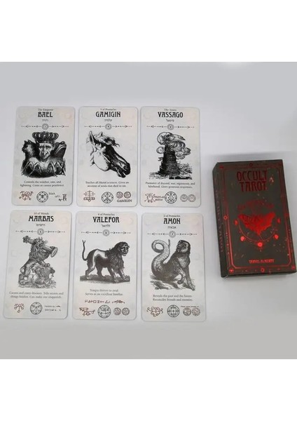 78 Kart-13 Stili 78 Kart Güverte Gizli Tarot Tam Ingilizce Oracle Kartları Aile Partisi Masa Oyunu 53CD (Yurt Dışından) modelleri