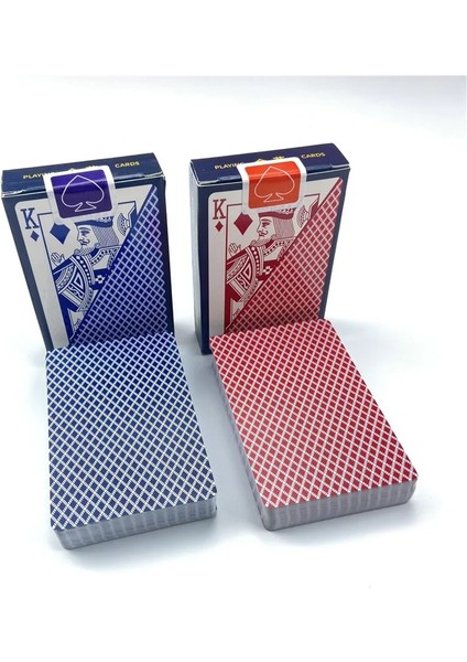 2 Kırmızı Stil 2pcslot Plastik Oyun Kartları Su Geçirmez Poker Kartları Texas Hold'em Dar Pvc Poker Masa Oyunları 2.28*3.46 Inç (Yurt Dışından) fırsatları