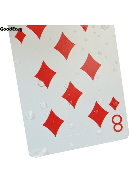 NO.6828 Mavi Stil 100% Pvc Poker Kartları Su Geçirmez Texas Hold'em Oyun Kartları Black Jack Plastik Oyun Kartı Poker Oyun Masası Oyun Kartı Dro (Yurt Dışından)