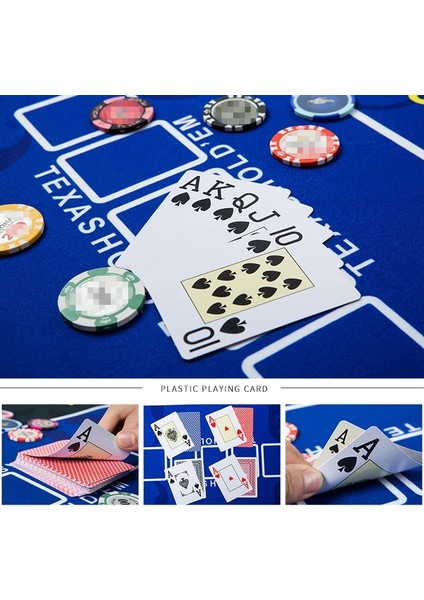 Mavi Stil Yüksek Li Plastik Poker Kart Oyunları Su Geçirmez ve Donuk Lehçe Oyun Kartları Eğlence Masa Oyunu Poker Kartları (Yurt Dışından) modelleri