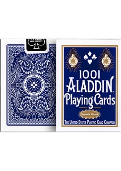 Alaaddin Mavi Tarzı Bisiklet Sürücüsü Geri Standart Dizin Oyun Kartları Tally-Ho Güverte Uspcc Abd Poker Sihirli Kart Oyunları Sihirli Hileler Sahne (Yurt Dışından)