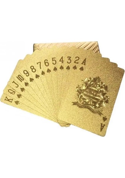 Black Cards Style Oyun Kartları Suya Dayanıklı Altın Poker Koleksiyonu Siyah Elmas Poker Kartları Sıcak Hediye Standart Parti Oyun Kartları Seti (Yurt Dışından) fırsatları