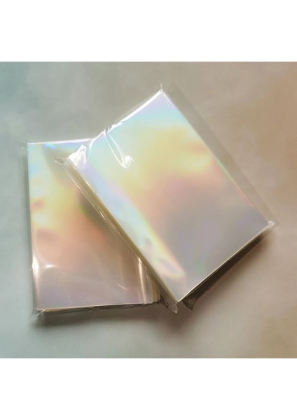 Iki Taraflı Rainbowmtg Stili Lot Taş Kırık Cam Gökkuşağı Folyo Ygo Şeffaf Lazer Yanıp Sönen Film Kartı Filmi Kore Idol Hololograard Kollu (Yurt Dışından) fiyatları