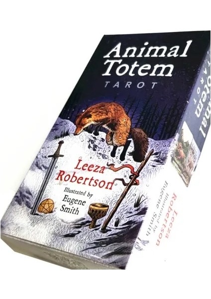 Hayvan Tarot Stili 78 Kartlar Ingiliz Tarot Kartları Güverte Iskambil Kartı Oyunu Efsaneleri Renkli Kutu ile Tarot Masa Kartları Aile Hediyesi (Yurt Dışından)