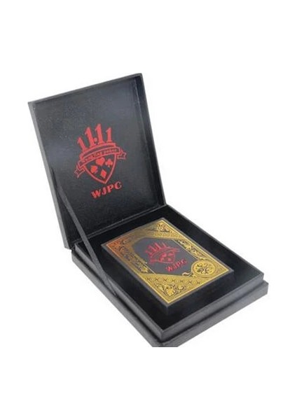 Kutu Stili ile Bronzlaştırıcı Siyah Altın Plastik Poker Kartları Su Geçirmez Cardistry Pvc Oyun Kartları (Yurt Dışından)