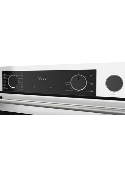 Steamart&fryart Serisi Buharlı Pişirme Beşliocaklı Beyaz Set (ED036 + XE64CB +D081 )