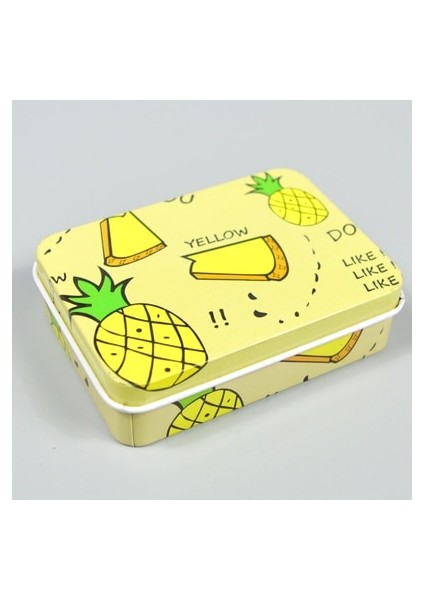Ananas Style Sıcak Yüksek Li Teneke Kutu Pvc Köprü Poker Su Geçirmez Plastik Texas Hold'em Iskambil Kartları Yaratıcı Desen Hediyeler Masa Oyunları (Yurt Dışından)