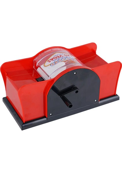 Poker Kartları Stili El Kranklı Kart Karıştırıcı 2 Güverte Kart Karıştırıcı Casino Robot Kart Karıştırma Makinesi Poker Oynama Aracı (Yurt Dışından)