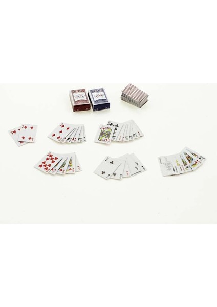 Rastgele Renk Stili 1 Takım 1:12 Sevimli Minyatür Dollhouse Sevimli Mini Poker Iskambil Kartları Tarzı Rastgele Mini Sevimli Poker Bebek Aksesuarları Gyh (Yurt Dışından) modelleri