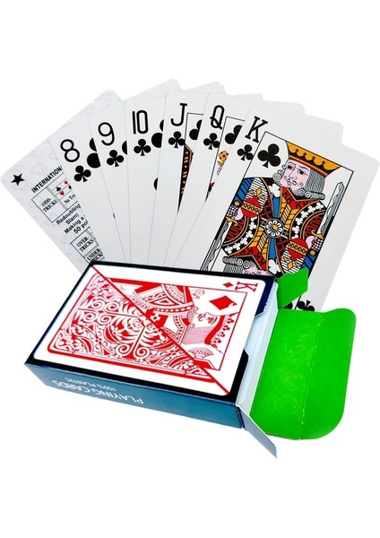666 Yeşil Stil 100% Pvc Yeni Desen Plastik Su Geçirmez Yetişkin Iskambil Kartları Oyunu Poker Kartları Masa Oyunları 58*88MM Kartlar (Yurt Dışından) fiyatları