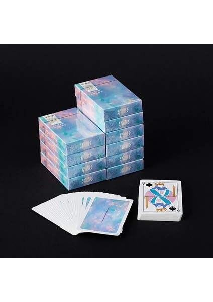Bir Stil Basit Stil Pvc Poker Suya Dayanıklı Plastik Oyun Kartları Seti Siyah Renk Poker Kartı Setleri Klasik Sihirli Hileler Aracı Poker Oyunları (Yurt Dışından) fiyatları