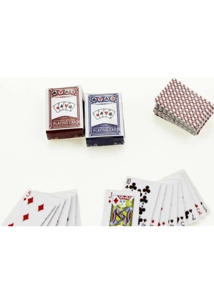 Rastgele Renk Stili 1 Takım 1:12 Sevimli Minyatür Dollhouse Sevimli Mini Poker Iskambil Kartları Tarzı Rastgele Mini Sevimli Poker Bebek Aksesuarları Gyh (Yurt Dışından) fırsatları