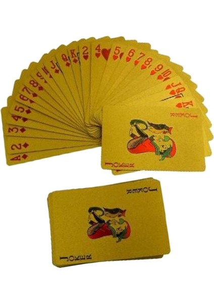 Altın Tarzı Sıcak Satış 24K Altın Yaprak Dolar Tasarımlı Iskambil Kartları Tam Güverte Poker Oyun Seti Plastik Sihirli Kart Su Geçirmez Kartlar Baralho (Yurt Dışından) fırsatları
