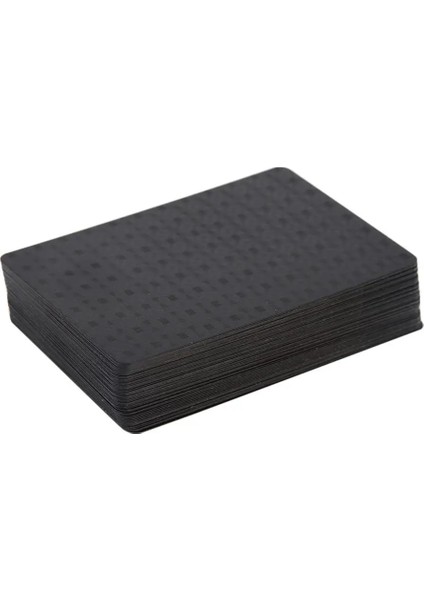 B Tarzı Altın Oyun Kartları Seti Su Geçirmez Plastik Pvc Siyah Renkli Poker Kartları Setleri Sihirli Hileler Poker Yaratıcı Kutu Dolu 54 Yapraklık Set (Yurt Dışından) fırsatları