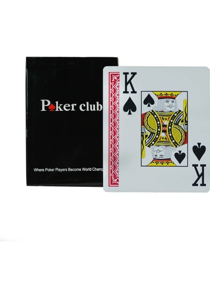 Mavi Stil Yüksek Li Poker Kartı 100% Su Geçirmez Plastik Pvc Oyun Kartları Setleri Klasik Sihirli Hileler Poker Kulübü Kartı 1 Deste Özelleştirilebilir (Yurt Dışından)