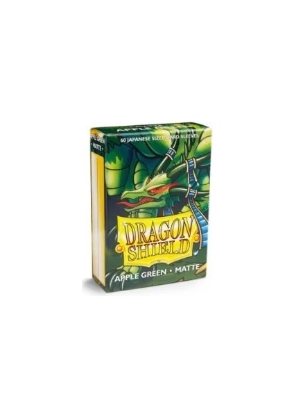 Mat Elma Yeşili Stili Ejderha Kalkanı Kutusu Ygo Oyun Kartları Kollu Japon Yu-Gi-Oh Küçük Ölçekli Mını Masa Oyunu Kartları Için Oynayan Koruyucu Kapak (Yurt Dışından)