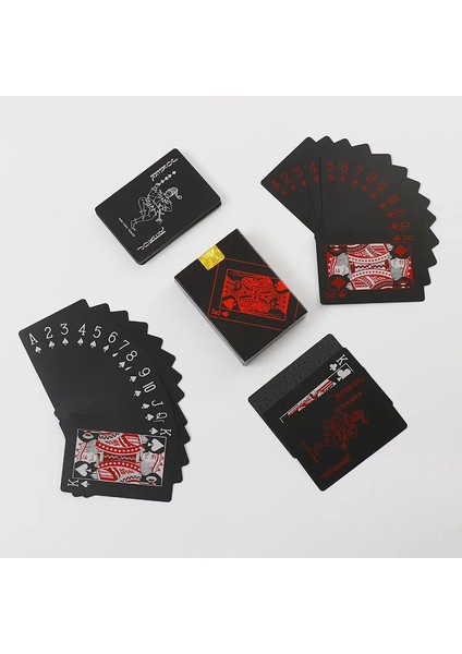 Kırmızı Stil Su Geçirmez Plastik Poker Masa Oyun Kartları Pvc Sihirli Oyun Kartları Yüksek Li Kart Destesi Poker (Yurt Dışından) fiyatları