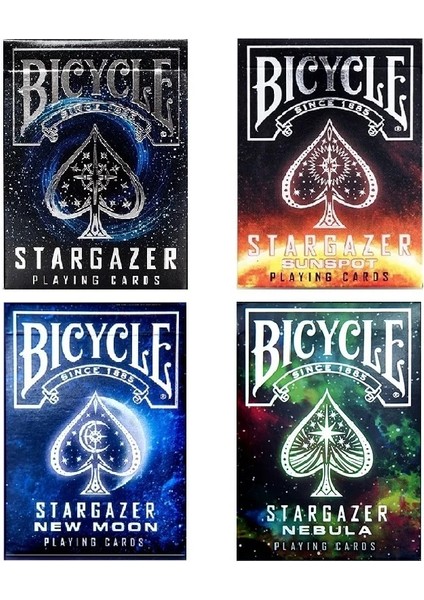 Yıldız Gözlemcisi Tarzı Bisiklet Stargazer Serisi Oyun Kartları Seçilebilir Güverte Poker Boyutu Sihirli Kart Oyunları Sihirbaz Için Sihirli Hileler Sahne (Yurt Dışından) fiyatları