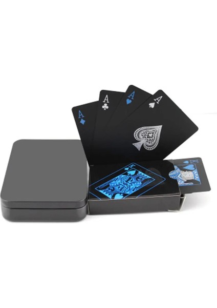 Poker Kartları Yeni Şeffaf Pvc Poker Oyun Kartları Plastik Kristal Su Geçirmez Su Geçirmez Oyun Wareable Ware Resistan (Yurt Dışından)