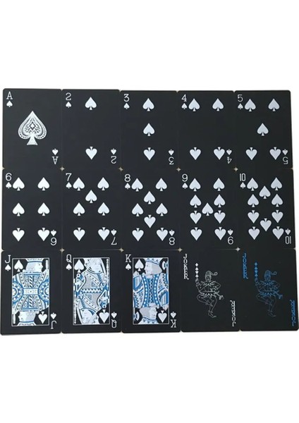 Poker Kartları Yeni Şeffaf Pvc Poker Oyun Kartları Plastik Kristal Su Geçirmez Su Geçirmez Oyun Wareable Ware Resistan (Yurt Dışından) fiyatları