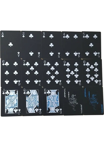 Poker Kartları Yeni Şeffaf Pvc Poker Oyun Kartları Plastik Kristal Su Geçirmez Su Geçirmez Oyun Wareable Ware Resistan (Yurt Dışından) fırsatları