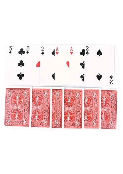 Hile Yüksek Magic 3 Üç Kartlı Poker Monte Trick Klasik Sihirli Ayçiçeği Erik Kalp (Yurt Dışından)