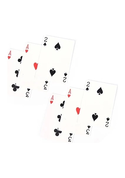 Hile Yüksek Magic 3 Üç Kartlı Poker Monte Trick Klasik Sihirli Ayçiçeği Erik Kalp (Yurt Dışından)