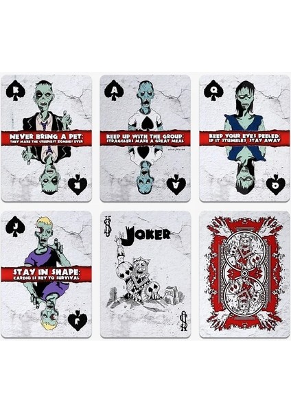 Zombi Tarzı 1 Güverte Bisiklet Zombi Oyun Kartları Cadılar Bayramı Hayalet Tema Poker Uspcc Sihirli Kart Oyunları Sihirbaz Için Sihirli Hileler Sahne (Yurt Dışından) fırsatları